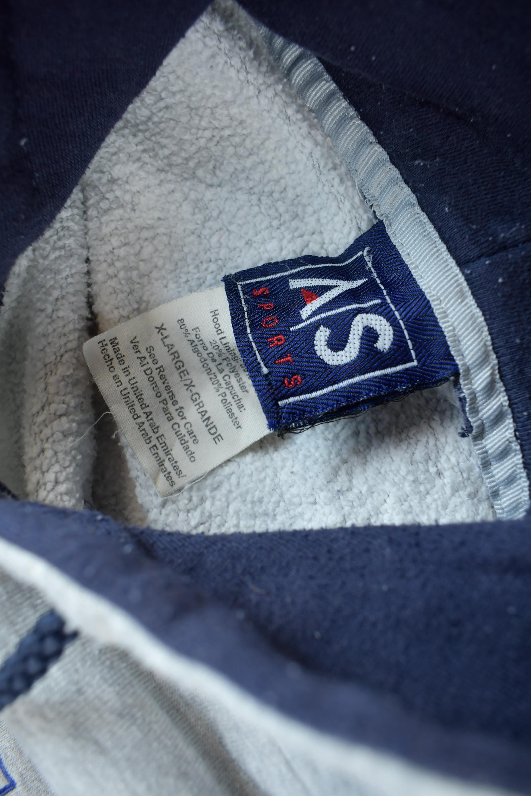 Vintage Y2K Penn State University Nittany Lions Collegiate Hoodie / Embroidered / Size XL