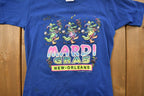 Vintage 1990s Kids Mardi Gras New Orleans T-Shirt