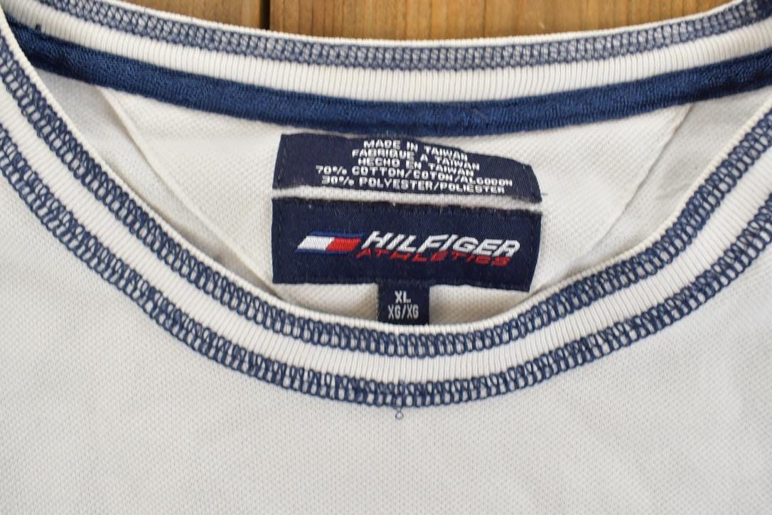 Vintage 1990s Tommy Hilfiger Athletics Graphic T-Shirt