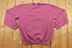 Vintage 1990s Top Stitch Morning Sun Embroidered Graphic Crewneck  90s Crewneck  Animals  Vintage Sweatshirt  Pullover Sweatshirt