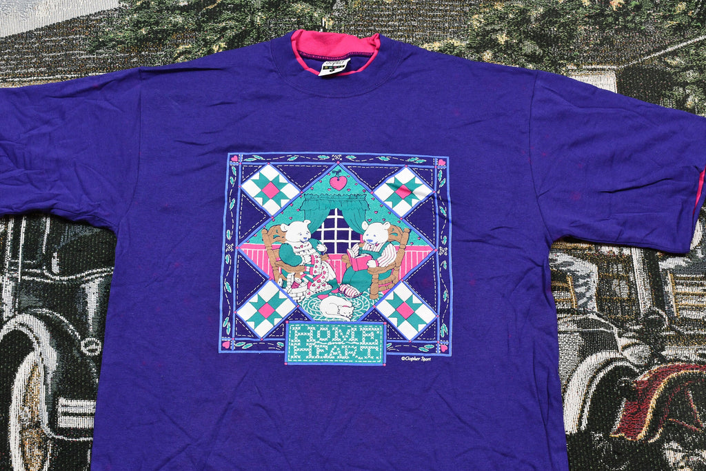 Vintage 1990s Gopher Sport Grandma Style Single Stitch T-Shirt