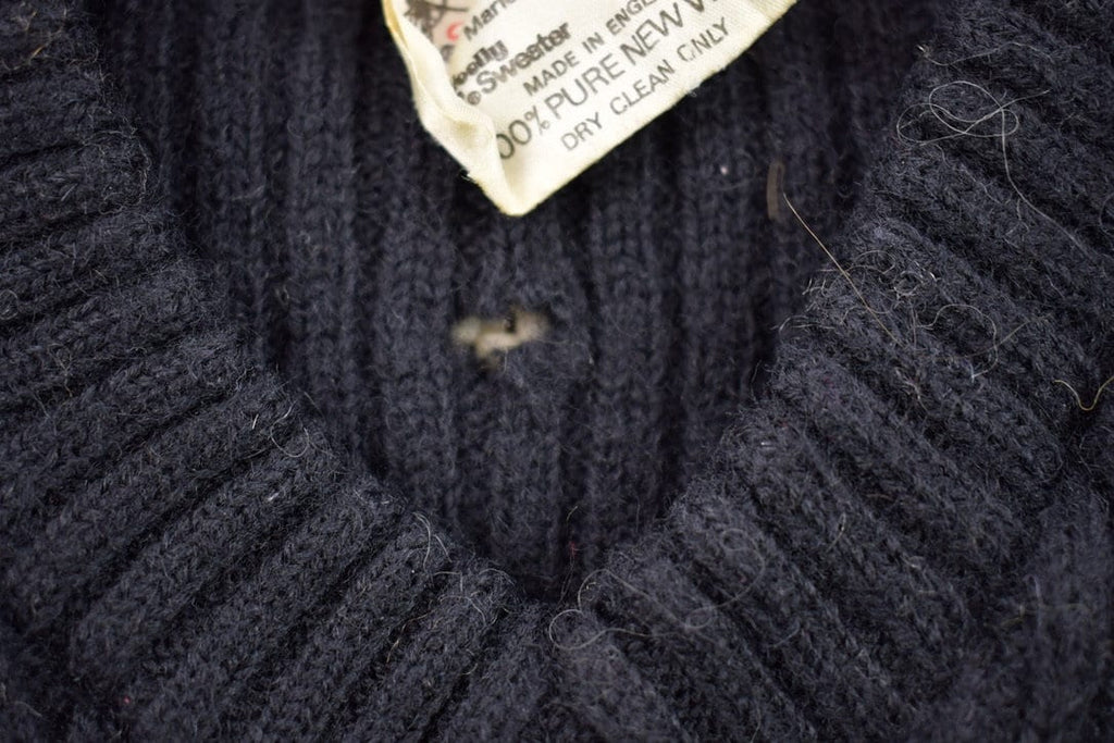 Vintage 1990s Brigade Quartermasters 100% Wool Knit Sweater