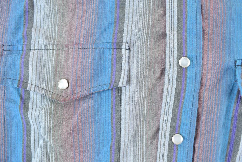 Vintage 1970s Outlaw Western Wear Button Up Shirt