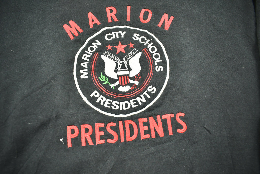 Vintage 1990s Marion City Schools Presidents Crewneck Sweatshirt