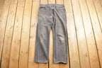 Vintage 1990's Lee Grey Jeans Size 33 x 28.5