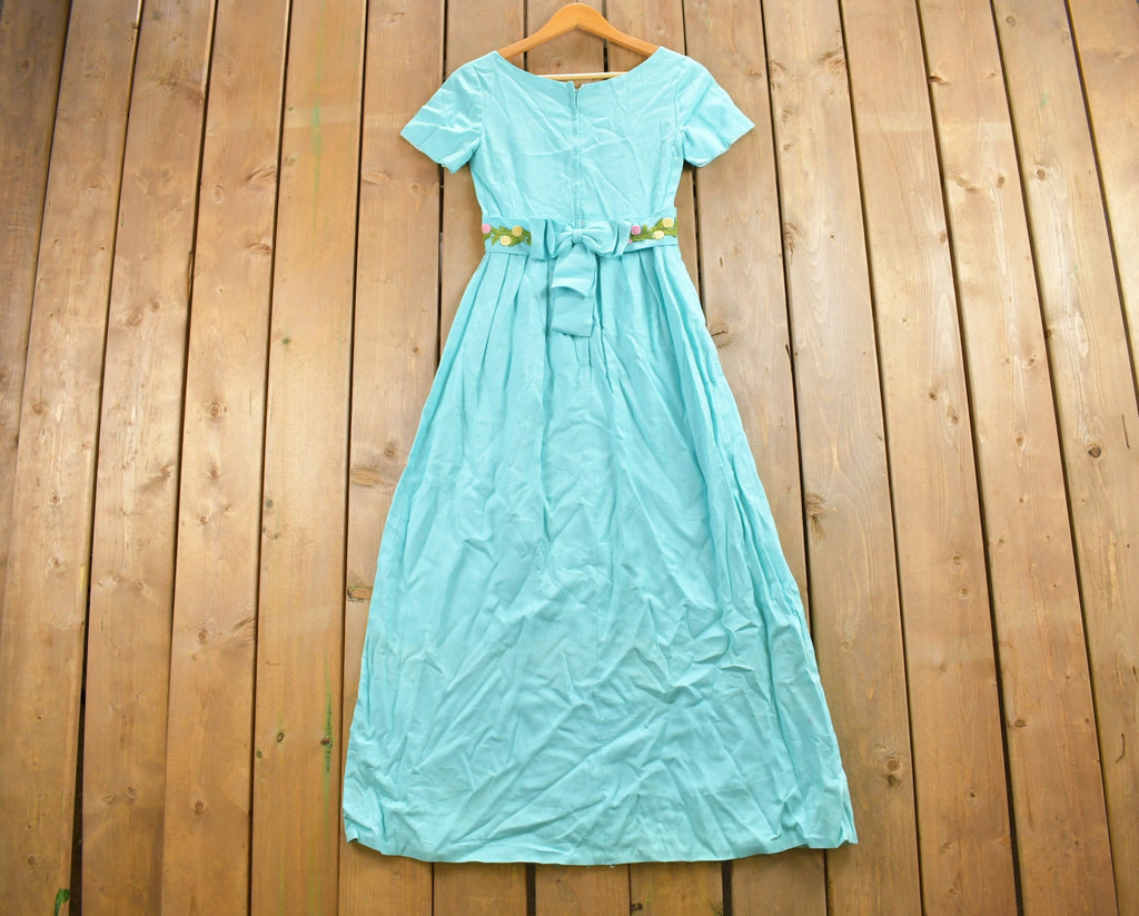 Vintage 1960s Maxi Dress
