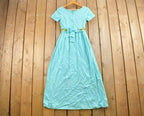 Vintage 1960s Maxi Dress