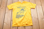 Vintage 1990s Russell Athletic 5K Race Shoe Graphic T-Shirt
