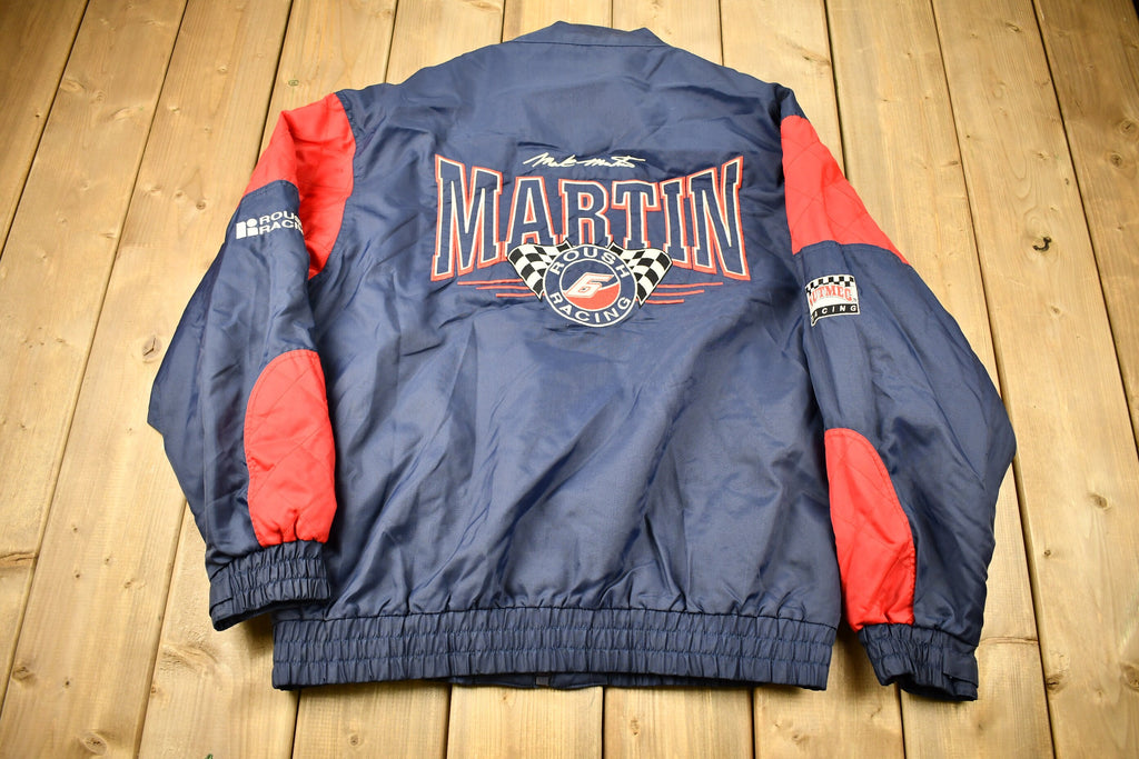 Vintage 1990s Mark Martin Nascar Racking Windbreaker
