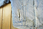 Vintage 1980s Levi's Sherpa Lined Denim Jean Jacket Men's 2XL