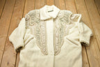 Vintage 1980s Norma Canada Ribbed Wool Jacket