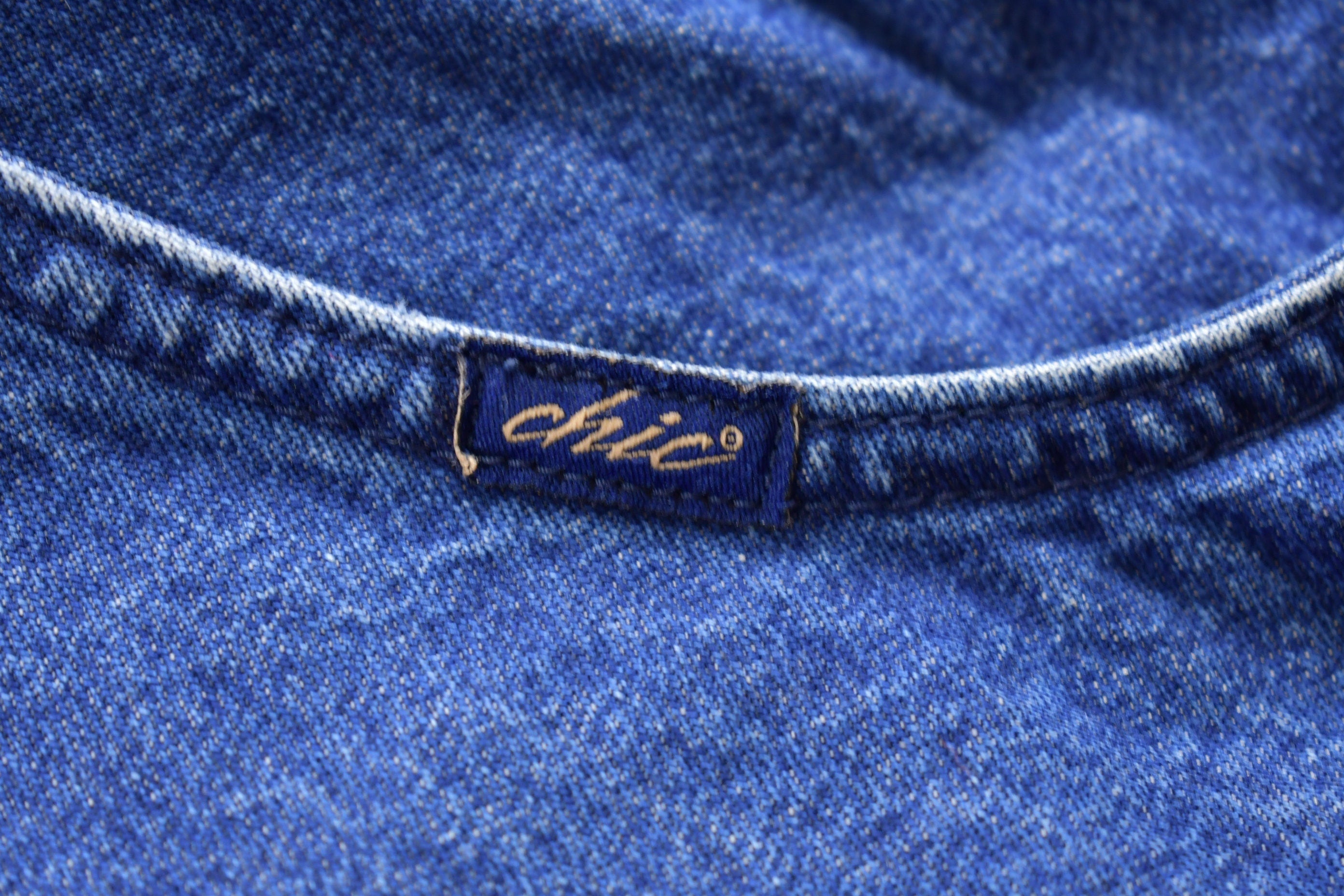 Vintage 1990s Chic Denim Jean Jacket