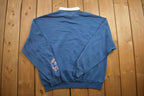 Vintage 1990s Morning Sun Floral Collard Sweatshirt