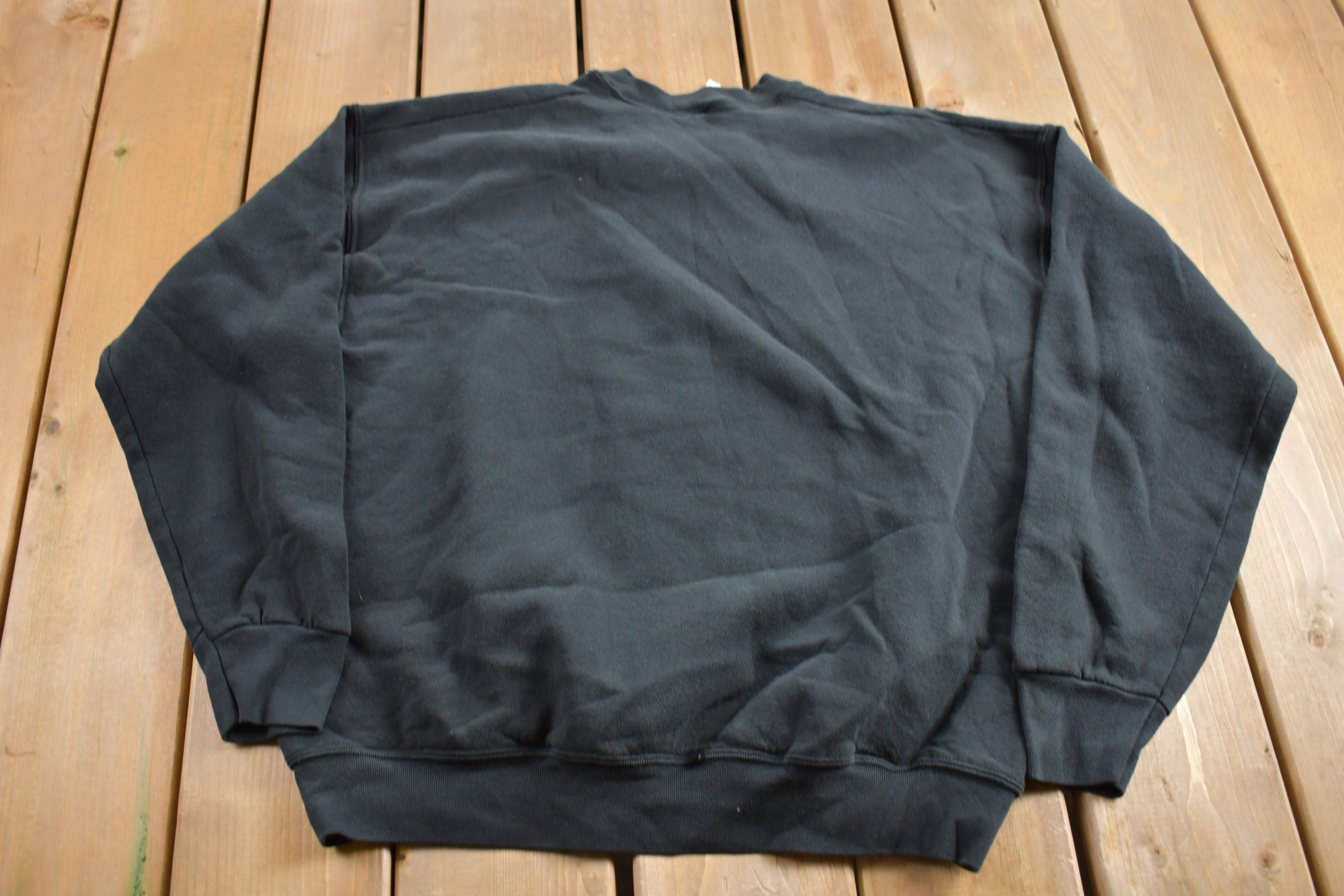 Vintage 1990s Halloween Pumpkin Theme Crewneck Sweatshirt