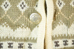 Vintage 1970s Norvik Ren-Dale Cardigan Sweater Men's M