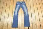 Vintage Y2K Miss Me Bedazzled Low Rise Jeans Size 26x31