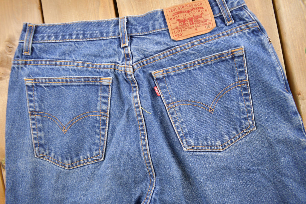 Vintage 1990s Levi's 550 Denim Women's Jeans Size 34 x 27