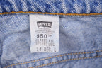 Vintage 1990s Levi's 550 Red Tab Jeans Size 32 x 31