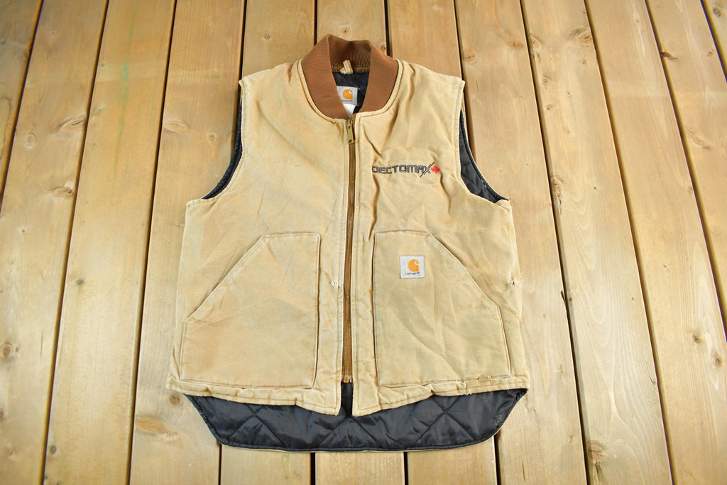 Vintage 1990s Carhartt Vest Jacket Mens Medium