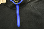 Vintage 1990s Eddie Bauer Quarter Zip Fleece Sweater Made In USA