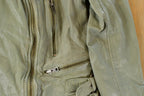 Vintage 2000s Muubaa Leather Biker Jacket Women's Small