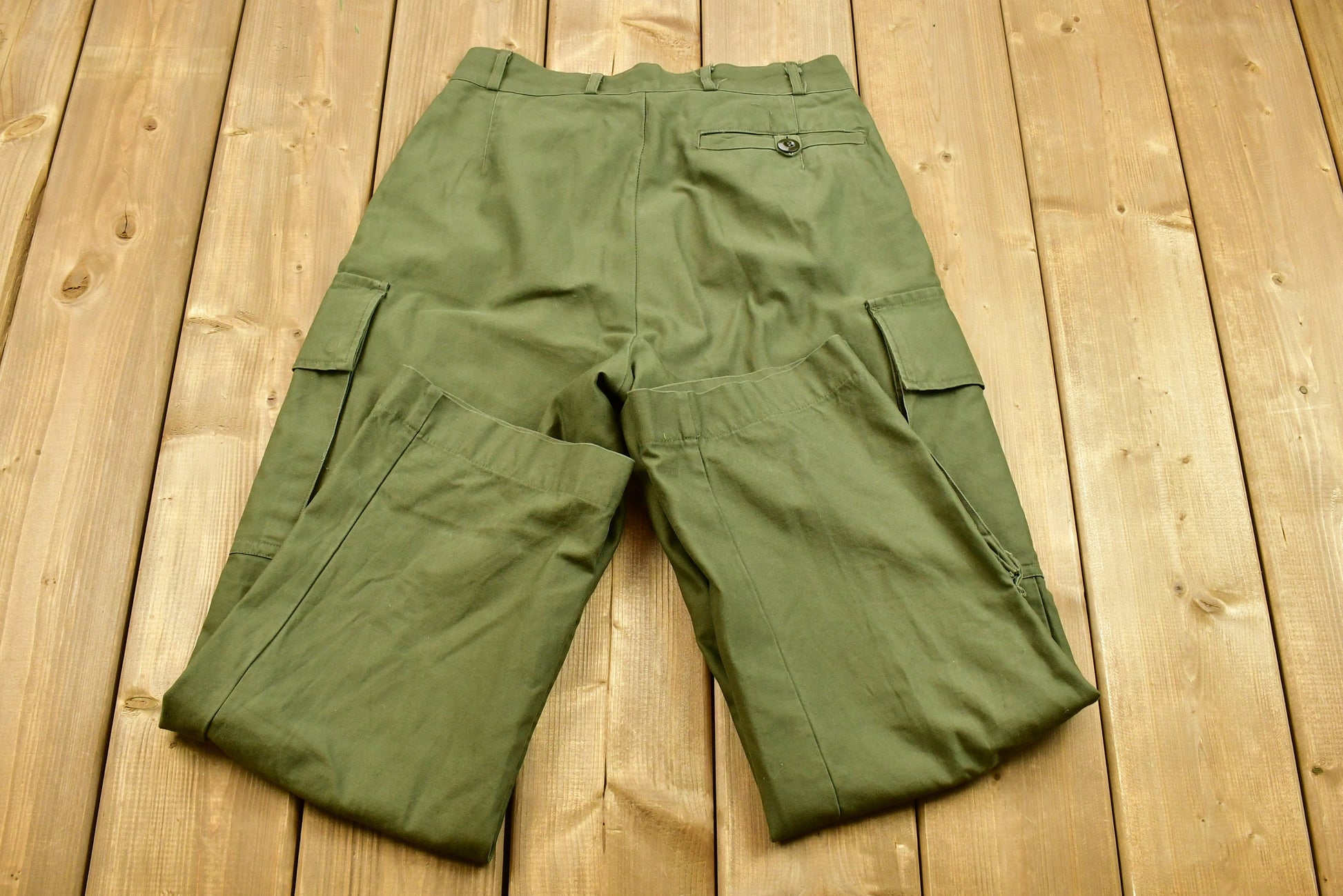 Vintage 1982 Military Cargo Pocket Pants Size 74 x 85