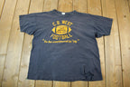 Vintage 1970s C.B. West Football Champion T Shirt Men's Medium