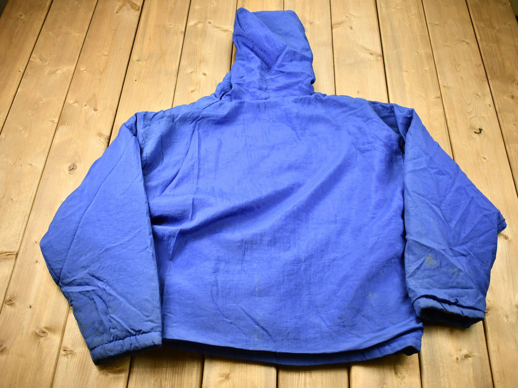 Vintage 1980s Reebok Embroidered Windbreaker Jacket