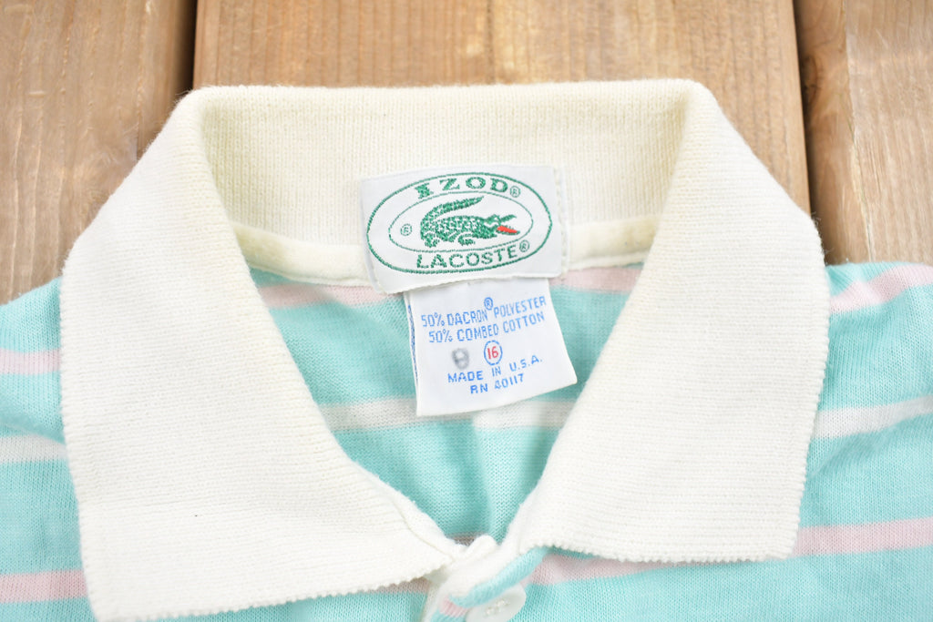 Vintage 1990s Lacoste Polo Graphic T Shirt / Vintage T Shirt / Rare Vintage / Streetwear / Single Stitch / Made In USA