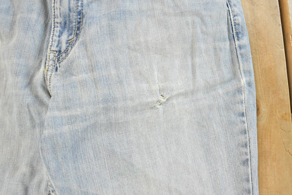 Vintage 1990s Levi's 517 Boot Cut Denim Jeans Men's 34 x 31 / Vintage Denim / Vintage Levi's / Levi Jeans / Boot Cut Jeans / Distressing