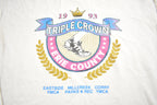 Vintage 1993 Triple Crown Erie County Souvenir Travel Crewneck Sweatshirt Made in USA