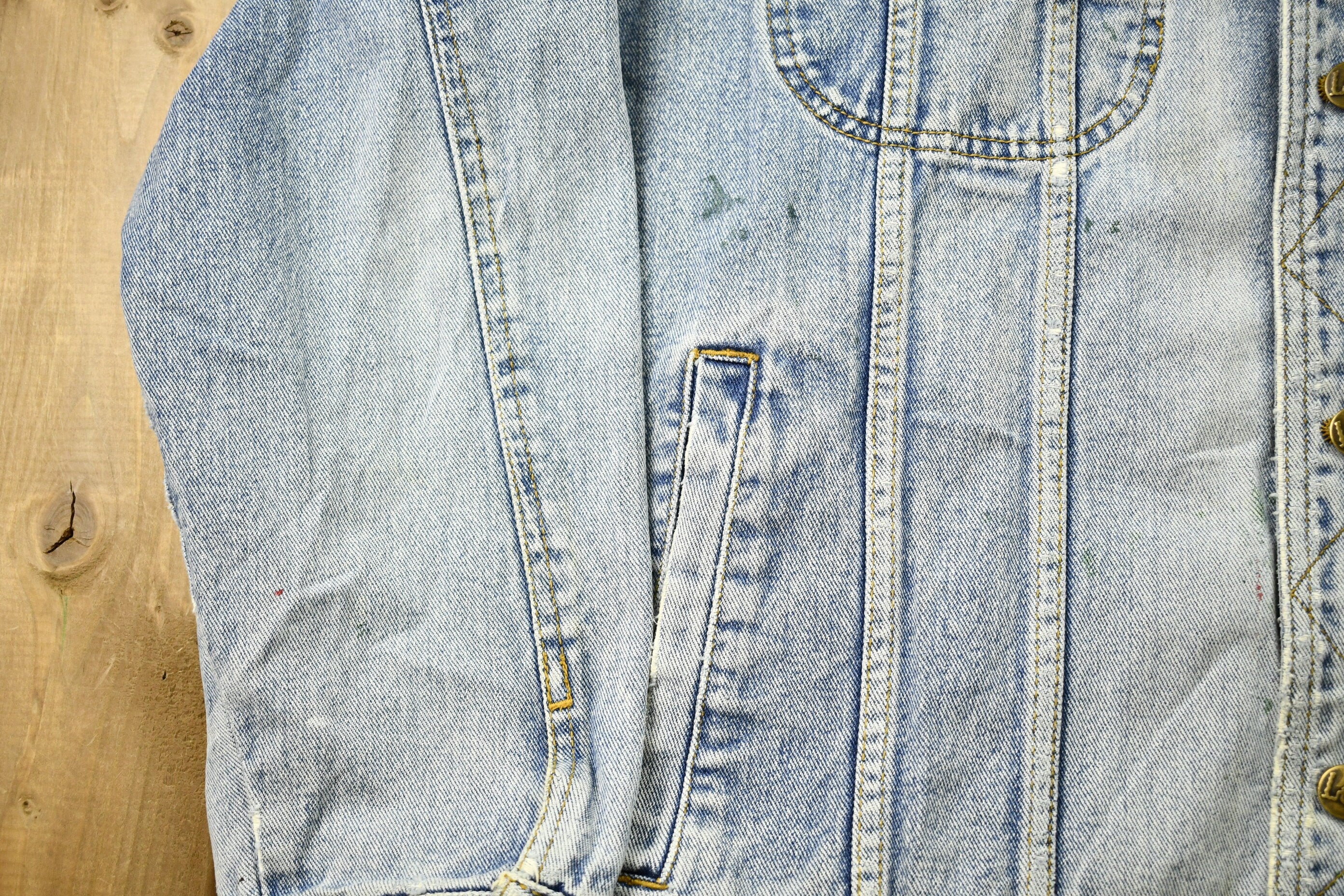 Vintage 1990s Lee Mercury Denim Jean Jacket