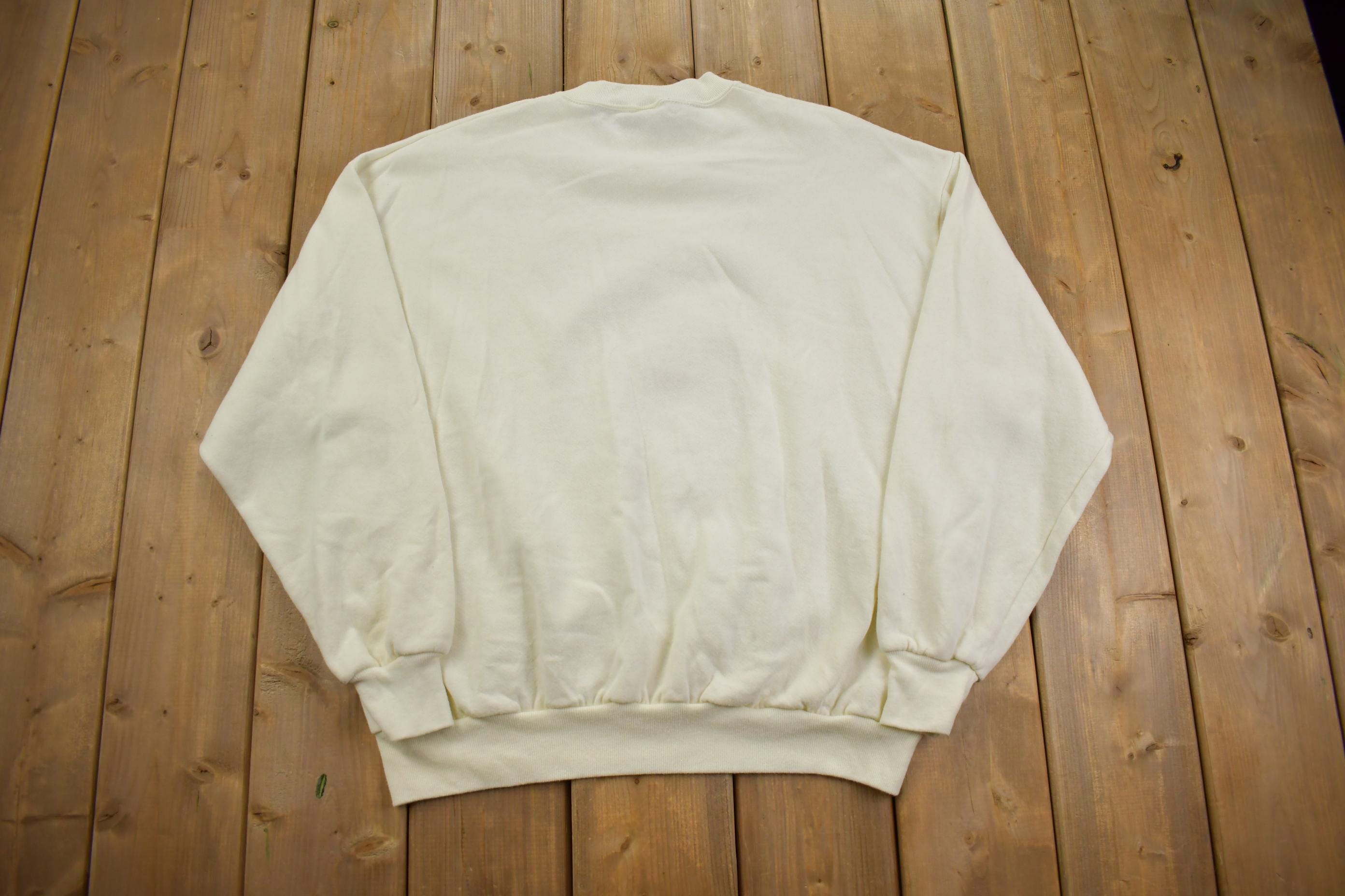 Vintage 1990s Cute Christmas Crewneck Sweater Made In USA - XL