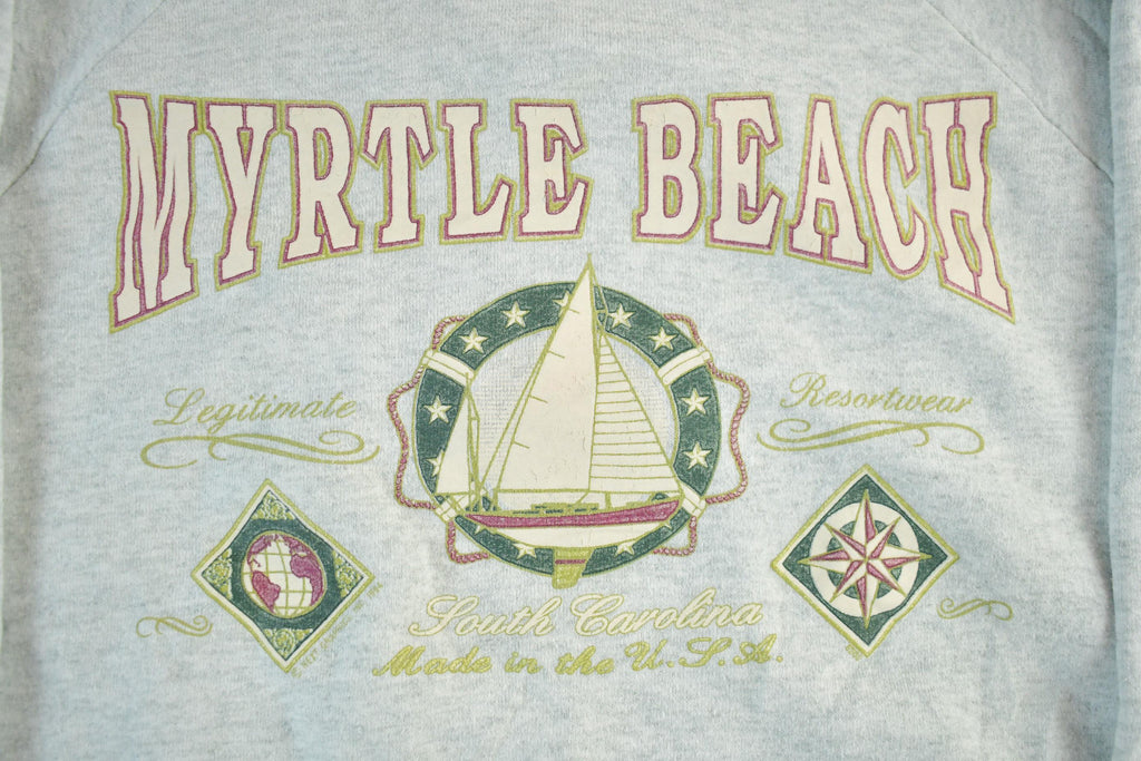 Vintage 1990s Myrtle Beach S.C Crewneck Sweatshirt Men's XL
