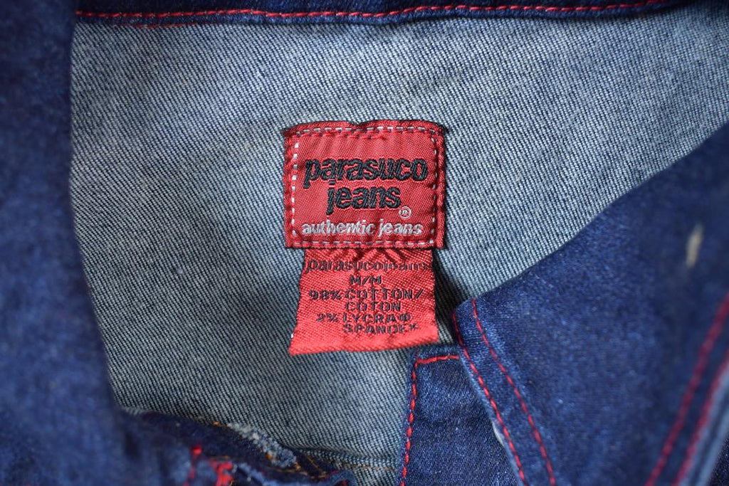 Vintage 1990s Parasuco Jeans Deadstock Jean Jacket Made In USA