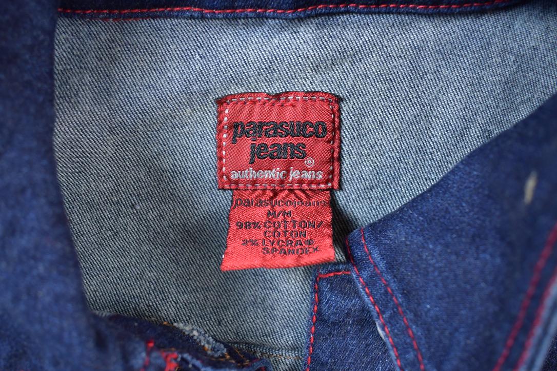 Vintage 1990s Parasuco Jeans Deadstock Jean Jacket Made In USA