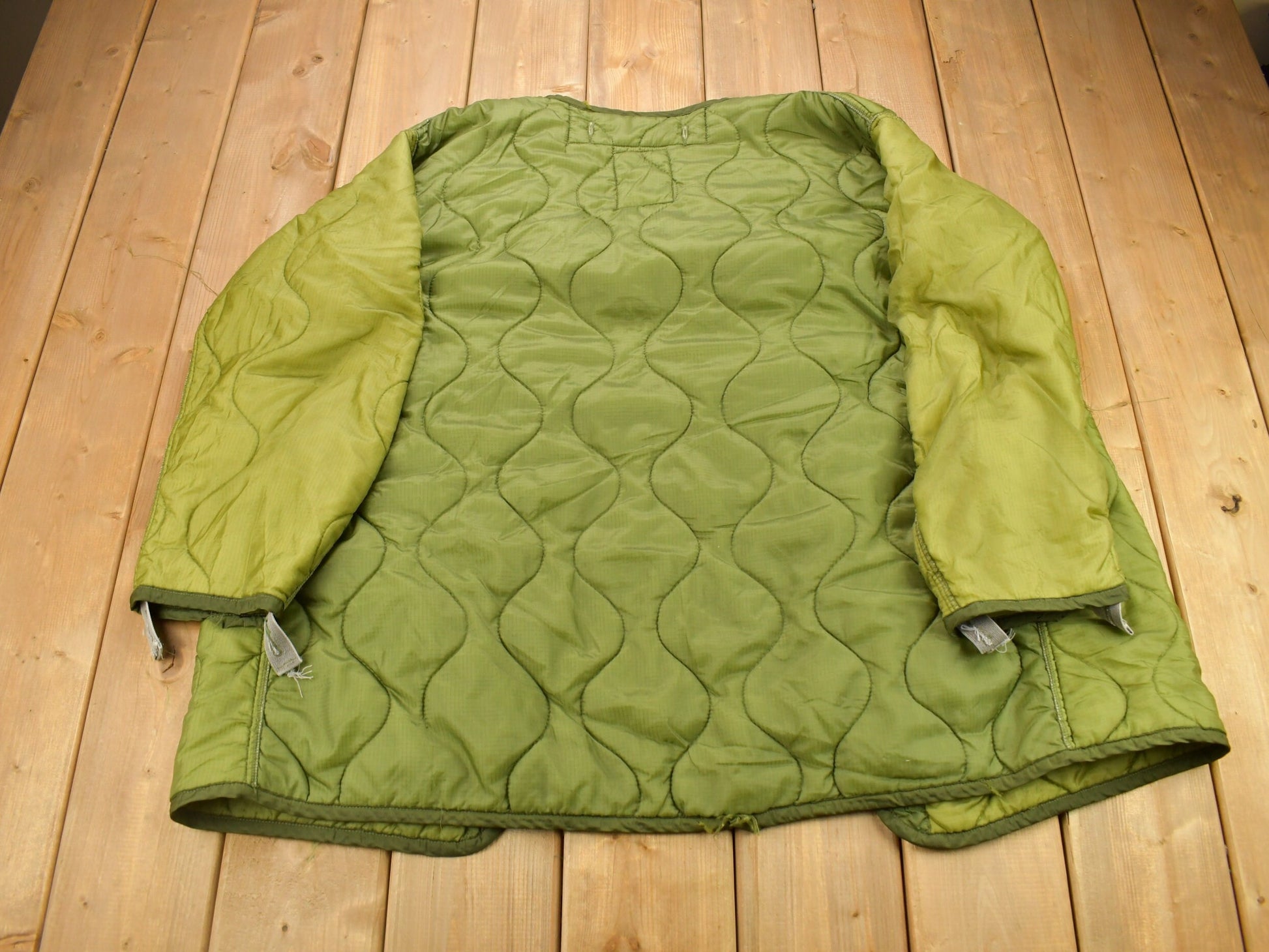 Vintage 1982 M65 Military Jacket Liner Size M / Vintage Army Jacket / Army Green / Vintage Utility Jacket / Militaria