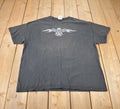 Vintage 1990s USA Biker Souvenir Travel T-Shirt Made In USA