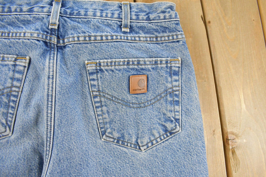 Vintage 2000s Carhartt Lined Denim Jeans Men's 33 x 25