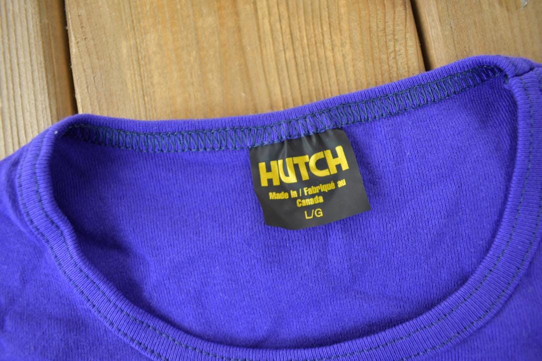 Vintage 2002 Deadstock The Tragically Hip In Violet Light Band Tee Size Woman's L