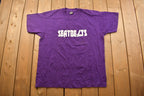 Vintage 1990s Seatbelts Safety Themed Graphic T Shirt
