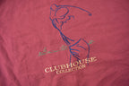 Vintage 1990s Clubhouse Collection Embroidered Golfing Theme Crewneck Sweatshirt Made In USA