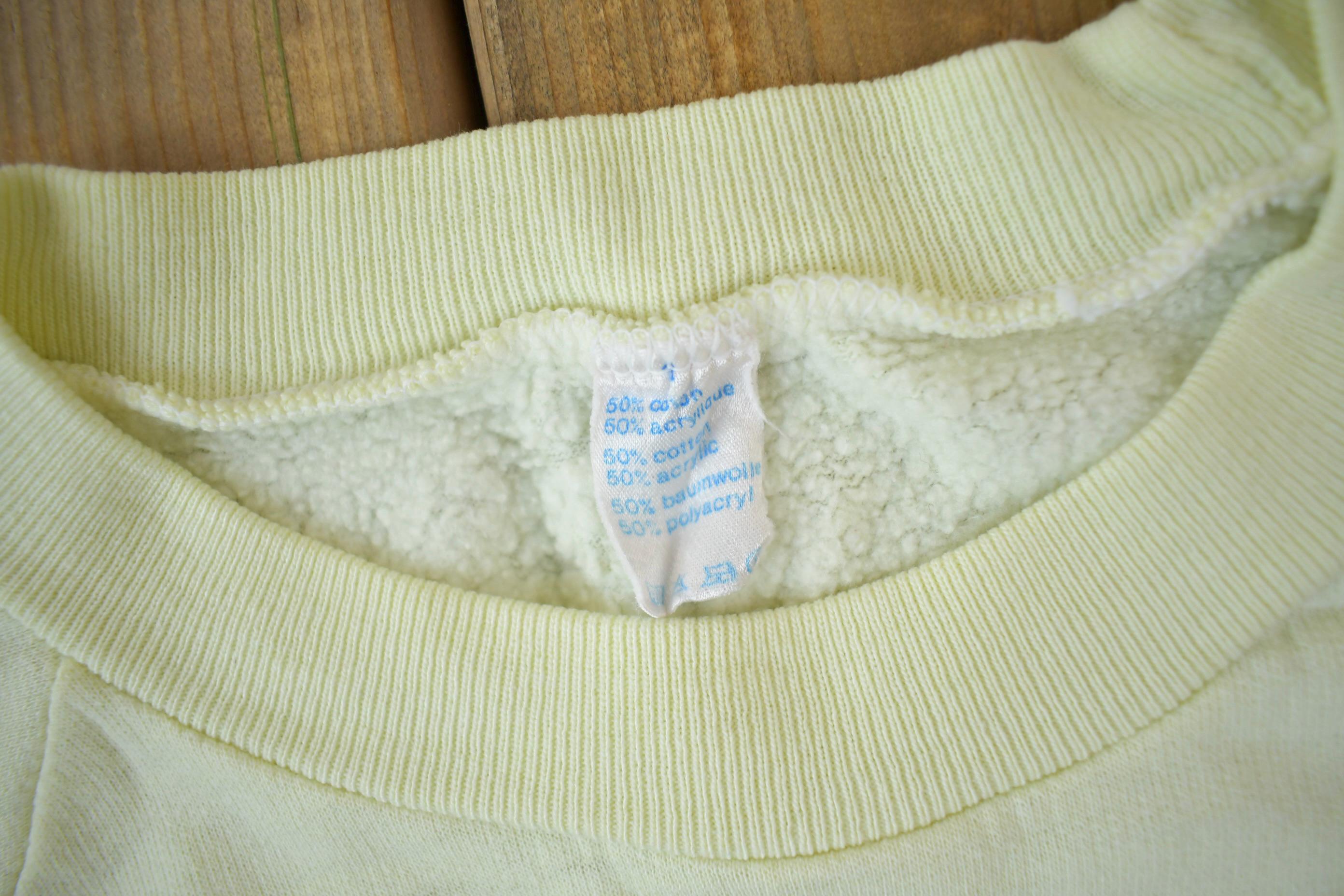 Vintage 1980s Universite De Paris Graphic Crewneck Sweatshirt