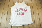Vintage 1980s Harvard Crew Collegiate Kayaking Shirt