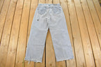 Vintage 1990s Levi's Distressed Relaxed Fit Denim Jeans Men's 32 x 29