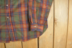 Vintage 1970s Pendleton Wool Flannel Button Up Shirt Men's XL