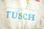 Vintage 1980s Tusch Beer Builds Better Bodies Cut off Crewneck Sweatshirt Made In USA