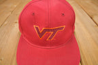 Vintage 1990s Virginia Tech University Collegiate Snap Back Hat