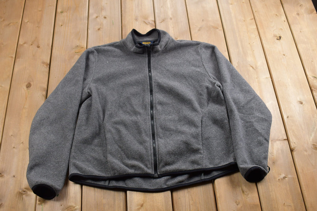 Vintage 1990s Woolrich Fleece Zip Up Sweater