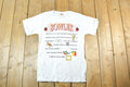 Vintage 1990s Bowling Souvenir Cartoon Rules T-Shirt Mens S